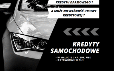 Kredyt na samochód a Sankcja Kredytu Darmowego